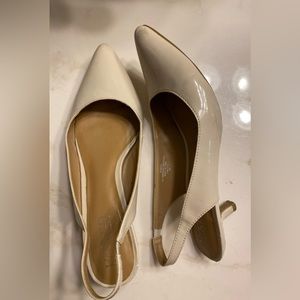 Nude kitten heels
